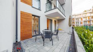 Budynek, w którym mieści się apartament