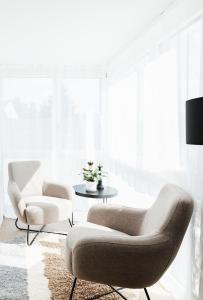Posezení v ubytování Lamira - Serviced Apartments