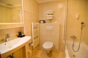 Kúpeľňa v ubytovaní Hotel Galant Lednice