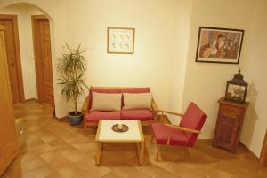 Χώρος καθιστικού στο Apartment Hufnagl