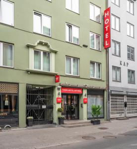 Budova, kde se hotel nachází