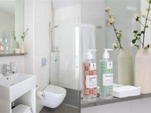 Ένα μπάνιο στο Eric Vökel Boutique Apartments - Amsterdam Suites