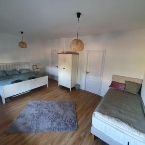 Voodi või voodid majutusasutuse Che Private Rooms Banovci toas