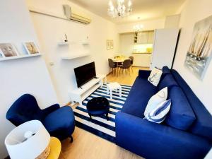 Posezení v ubytování VARNA NAUTICAL Apartment