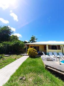 Zahrada ubytování Villa charmante au cœur du Marin avec piscine privée