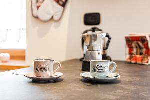 Set per la preparazione di tè e caffè presso Appartamento Césa Ines