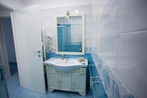 Koupelna v ubytování Hotel da Alfredo