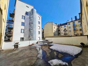 Budova, kde se apartmán nachází