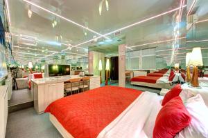 Posteľ alebo postele v izbe v ubytovaní Terra Nova Sport&Spa Hotel