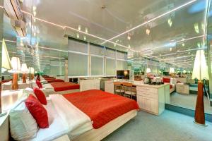 Posteľ alebo postele v izbe v ubytovaní Terra Nova Sport&Spa Hotel