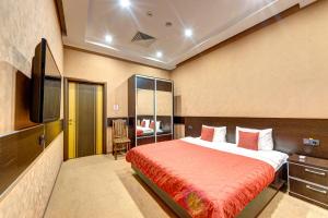 Posteľ alebo postele v izbe v ubytovaní Terra Nova Sport&Spa Hotel