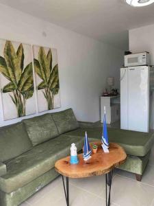 Una cocina o cocineta en Juan Dolio apart1 hab