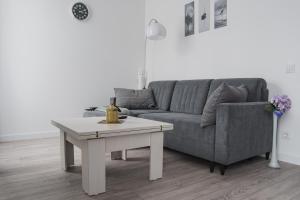 Гостиная зона в Jaukus butas-studio Mažvydo al
