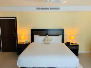 Letto o letti in una camera di The New View Inn