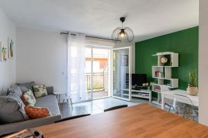 Μια τηλεόραση ή/και κέντρο ψυχαγωγίας στο Appartement cosy