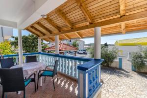 Balkón nebo terasa v ubytování Apartments Jerko