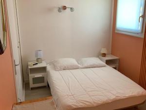 a small bedroom with a bed and a window at Appartement Villard-de-Lans, 3 pièces, 6 personnes - FR-1-689-108 in Villard-de-Lans