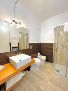Kúpeľňa v ubytovaní Amada Hotel Siracusa