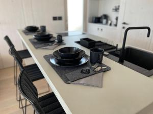 Kuchyňa alebo kuchynka v ubytovaní Villa OhLive