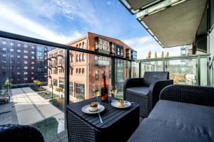 Posedenie v ubytovaní Rent like home - Browary Wrocławskie