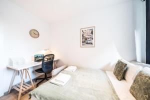 Posteľ alebo postele v izbe v ubytovaní Rent like home - Browary Wrocławskie