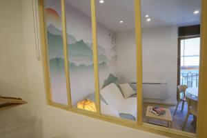 Część wypoczynkowa w obiekcie Rêve blanc 2 étoiles à Annecy centre ville et lac