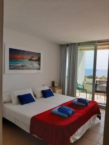 Postel nebo postele na pokoji v ubytování Calatabarca B&B