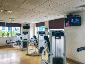 Fitness centrum a/nebo fitness zařízení v ubytování Dream Inn Apartments- Emaar Towers - Rega Al Buteen