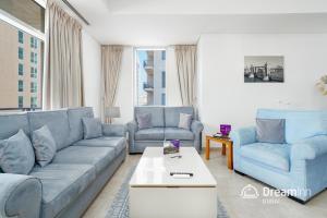 Posezení v ubytování Dream Inn Apartments- Emaar Towers - Rega Al Buteen