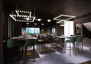 Posezení v ubytování Magic Hotel & Apartments Kløverhuset