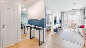 Posedenie v ubytovaní Apartamenty Sun & Snow Polanki Aqua z basenem