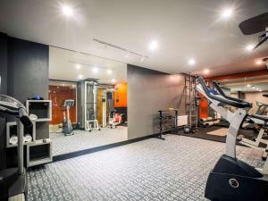 Fitness centrum a/nebo fitness zařízení v ubytování Mercure Riga Centre