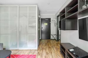 TV i/ili zabavni centar u objektu Best Western Hotell SoderH