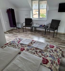 Postel nebo postele na pokoji v ubytování Villa Elena