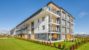 Budynek, w którym mieści się apartament