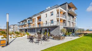 Budynek, w którym mieści się apartament