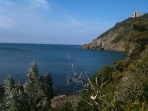 a view of a large body of water at La Casa di Ulisse B&B in Quercianella