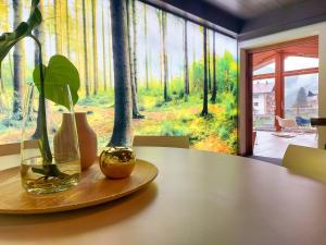 Garður fyrir utan Hotel B&B Andreas