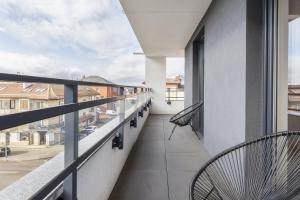 Balkons/terase naktsmītnē Navalis Apartments Tricity-Gdynia by Renters