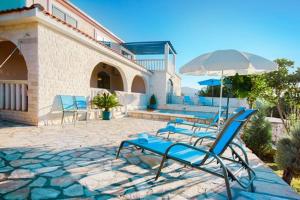 Patio alebo iná vonkajšia časť ubytovania Villa Sonnhaus