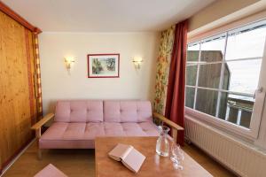 Posezení v ubytování Familotel Alphotel