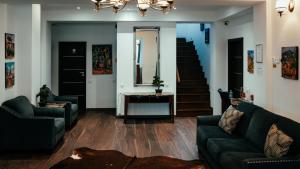 Posezení v ubytování Chalet Belmont