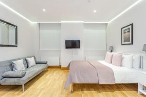 Cleveland Residences Russell Square的电视和/或娱乐中心