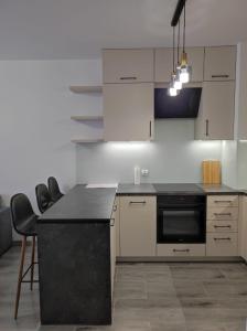 Kuchyňa alebo kuchynka v ubytovaní Apartament Parkowa