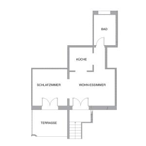 Půdorys ubytování Wohnung Esterlizia