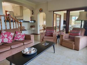 Χώρος καθιστικού στο Munster Bay Beach House
