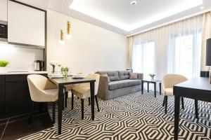 Posedenie v ubytovaní VacationClub - Baltic Park Fort Apartament G.209