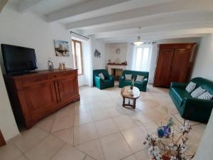 Posezení v ubytování Gîte Yviers, 3 pièces, 6 personnes - FR-1-653-134