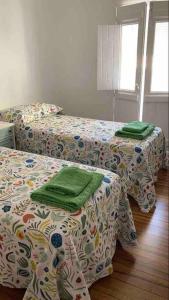 A bed or beds in a room at Casa típica aragonesa.