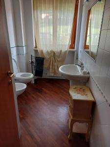 Koupelna v ubytování La casa di Francy